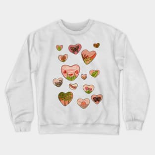 Scenic Hearts Crewneck Sweatshirt